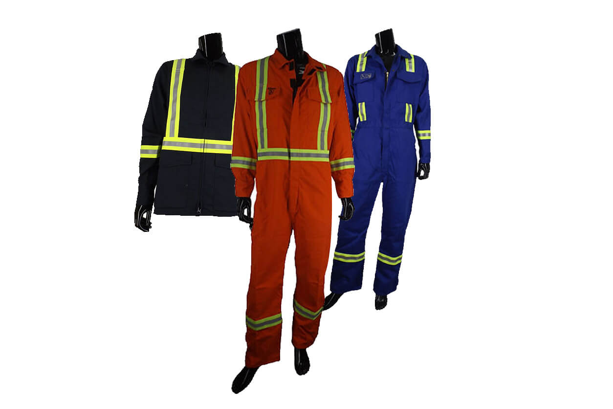 Vêtements de protection non doublés